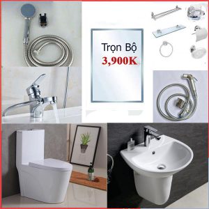 Combo trọn bộ phòng tắm 01