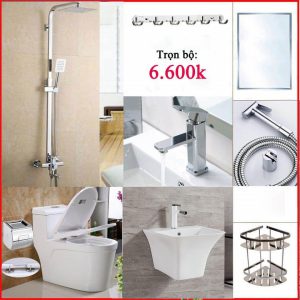Combo trọn bộ phòng tắm 05