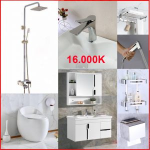 Combo trọn bộ phòng tắm 11