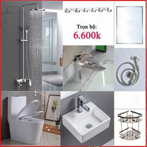 Combo trọn bộ phòng tắm 04