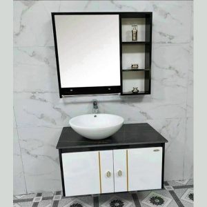 Tủ chậu TC 946-K02-60 mặt đá chống xước chậu sứ